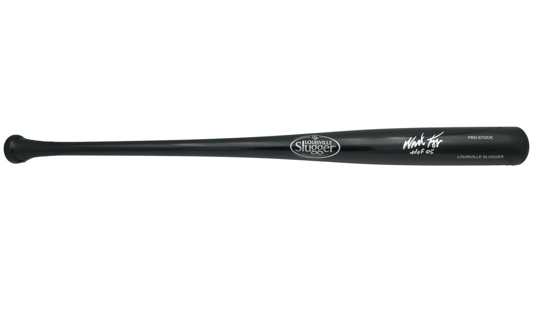 Wade Boggs Auto Black L Slugger Pro Stock Baseball Bat Red Sox HOF 05 Beckett