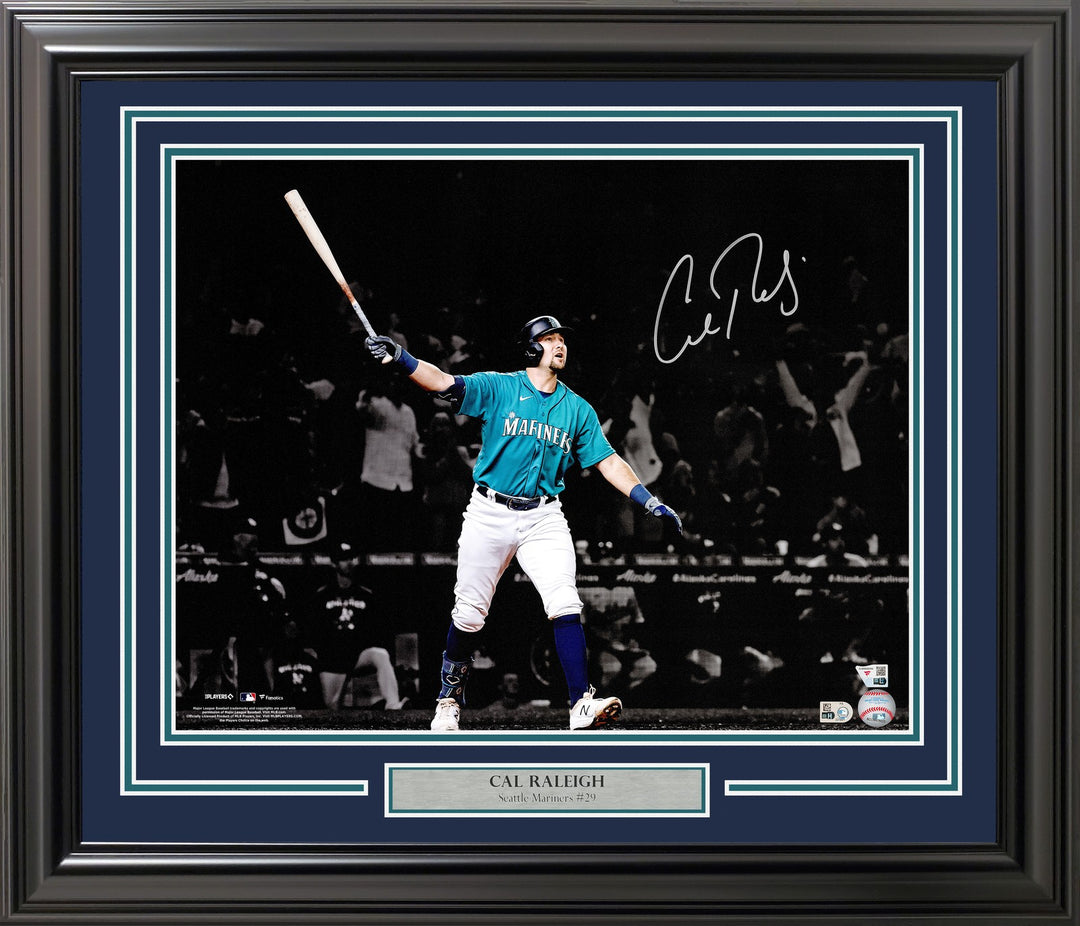 Cal Raleigh Signed 16x20 Photo Mariners Drought Ending Fanatics & MLB Holo