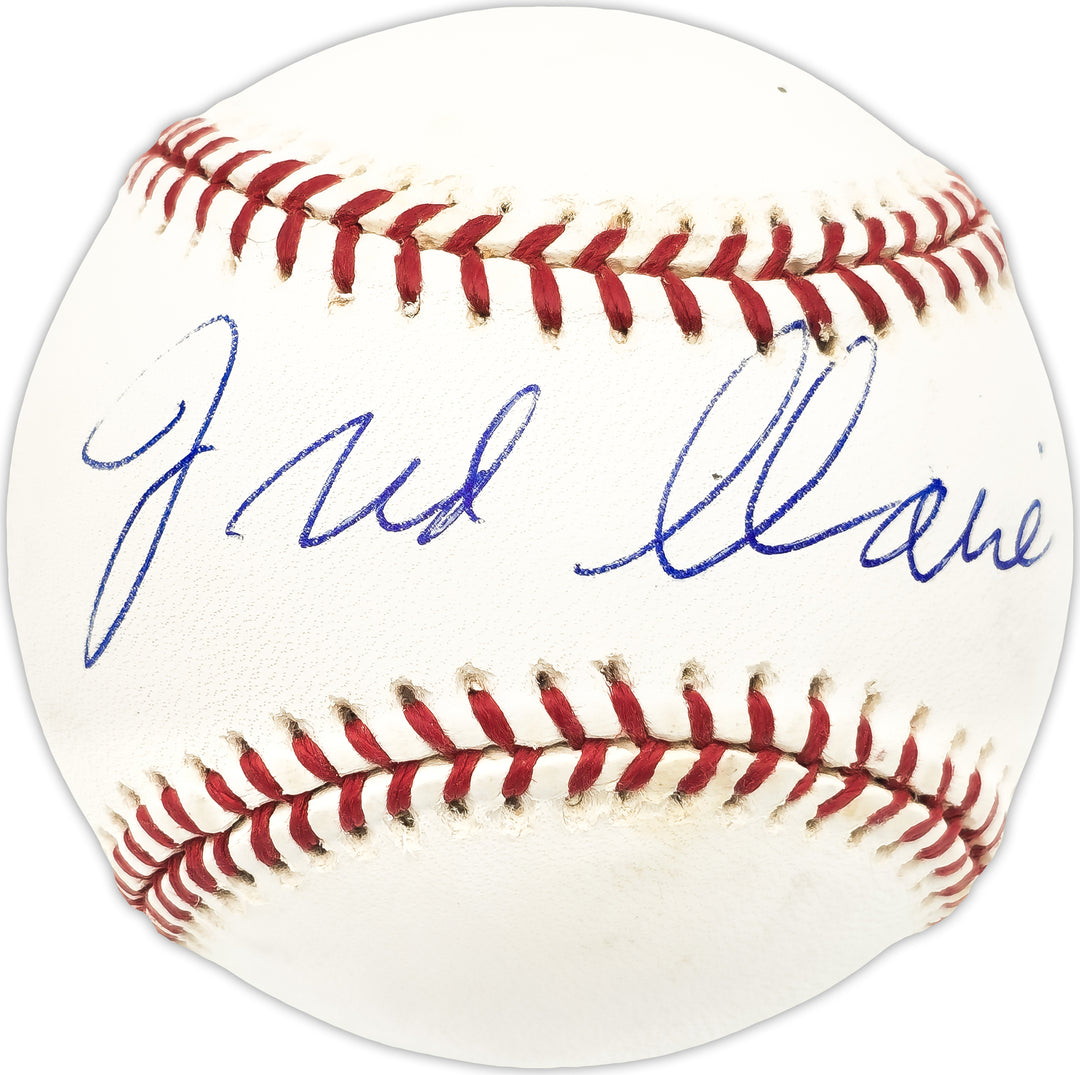 Fred Claire Signed NL Baseball Los Angeles Dodgers GM Beckett #BN13232