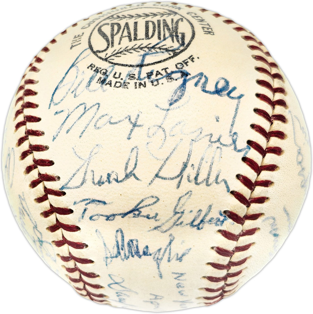 1953 New York Giants Signed Official Giles NL Baseball 29 Sigs