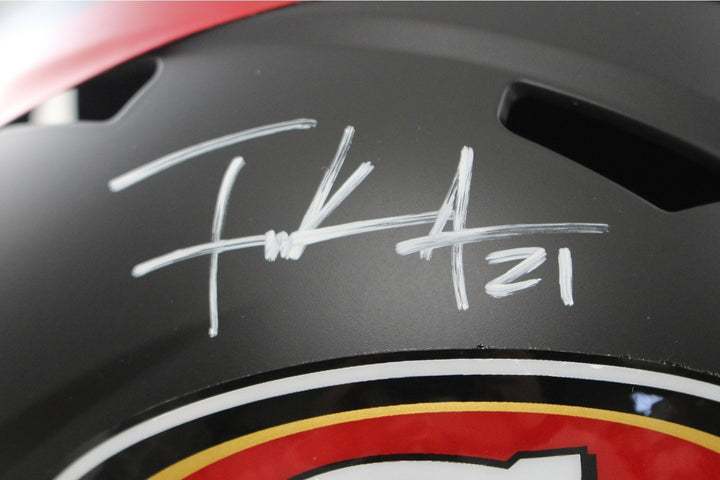 Frank Gore Autographed San Francisco 49ers F/S Rivalries Helmet Beckett W 55057