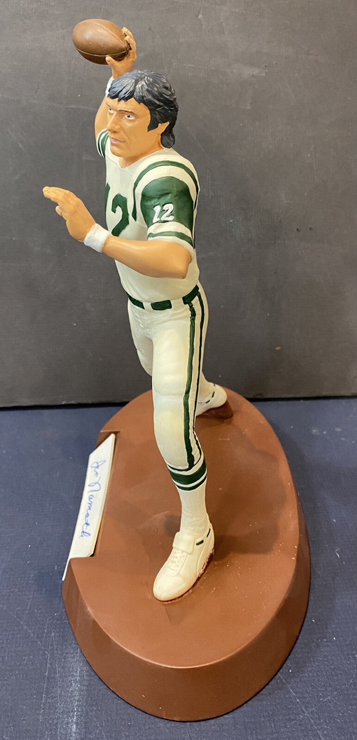 Joe Namath 1969 NY Jets Super Bowl Signed Salvino Statue Auto COA /2500 In Box