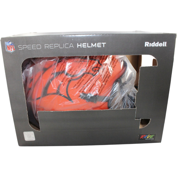 Demarcus Ware Autographed Denver Broncos F/S Rave Helmet Beckett Witness 56369