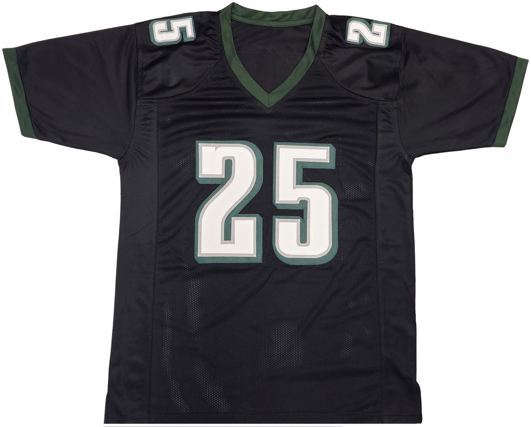 Philadelphia Eagles LeSean McCoy Signed Black Jersey Beckett Witness