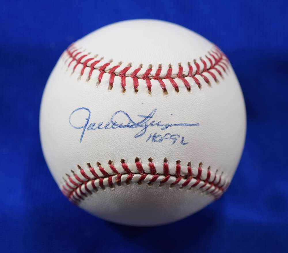 Rollie Fingers MLB Authentic Coa Autograph Major League Signed Baseball HOF 92