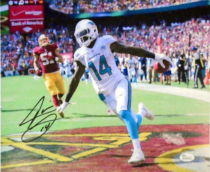 Jarvis Landry Autographed Dolphins Game Winning Touchdown 11x14 Photo (JSA)