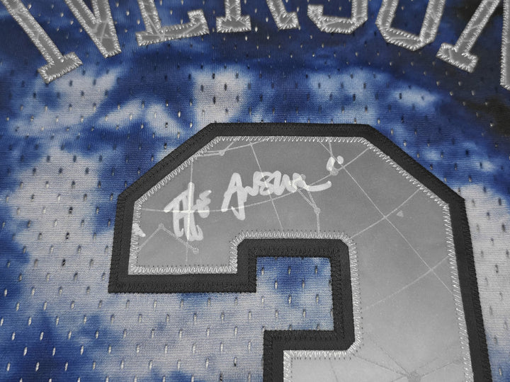 Allen Iverson Signed Mitchell & Ness 1996-97 Jersey "The Answer" Beckett 253252