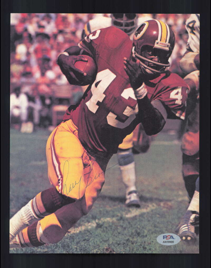 Larry Brown PSA DNA Signed  Vintage 8x10 Photo Autographed Washington