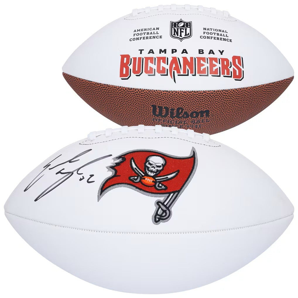 Emeka Egbuka Signed Tampa Bay Buccaneers Logo Football Fanatics