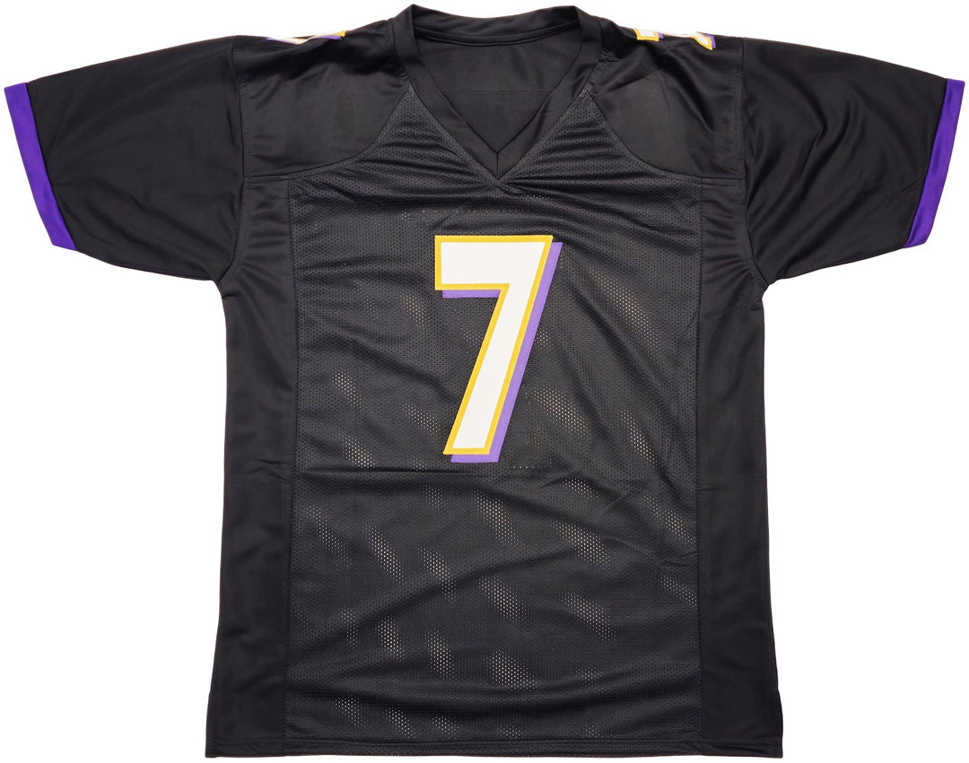 Baltimore Ravens Rashod Bateman Autographed Signed Black Jersey Beckett Wit