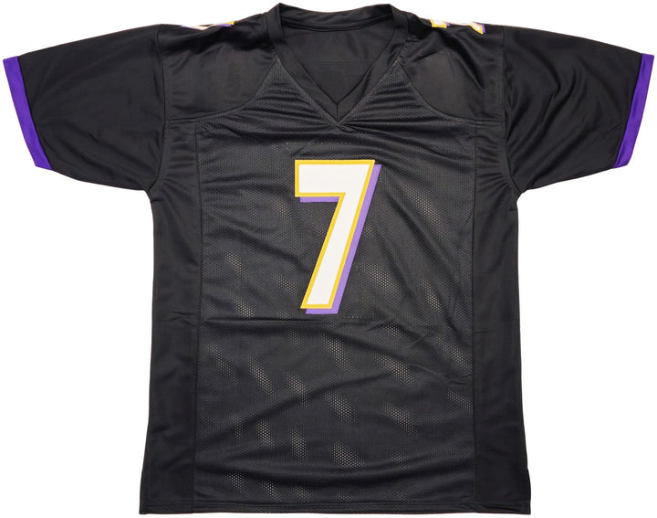 Baltimore Ravens Rashod Bateman Autographed Signed Black Jersey Beckett Wit