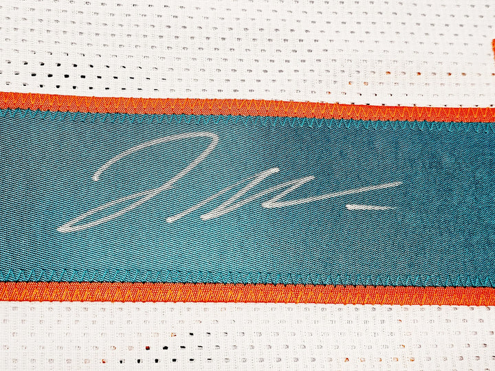 Miami Dolphins Jaylen Waddle Autographed Signed White Jersey JSA