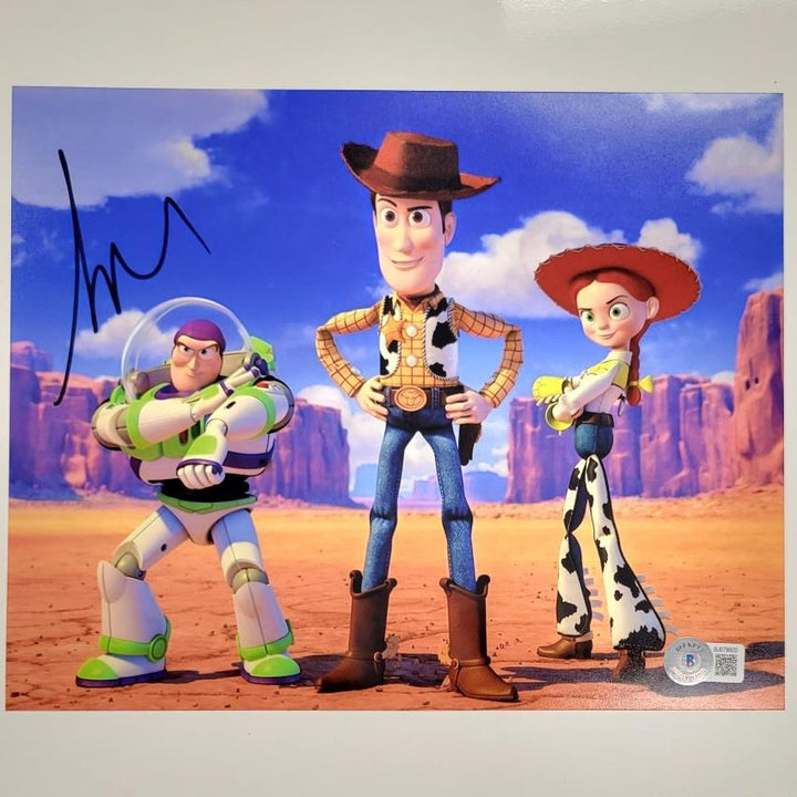 Tim Allen signed Toy Story Buzz Lightyear 8x10 photo autograph BAS Beckett Holo
