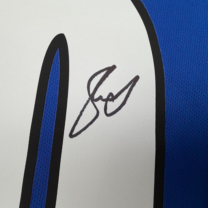 Autographed/Signed Joe Cole Chelsea FC Blue Soccer Jersey Beckett BAS COA