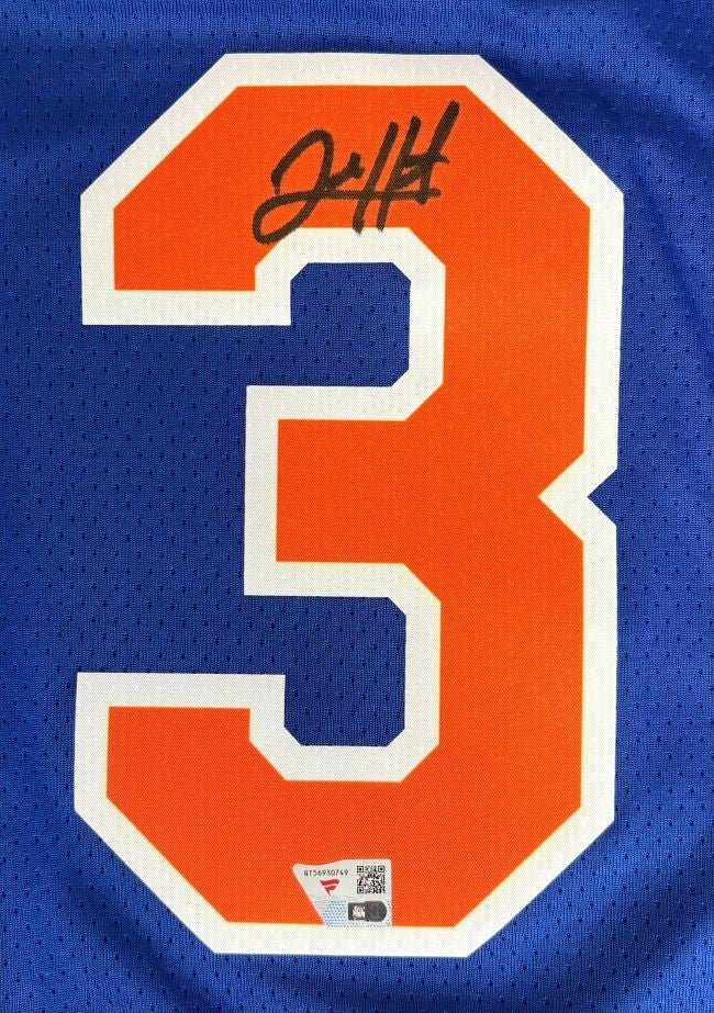 Josh Hart Signed New York Knicks Nike Swingman Jersey Fanatics