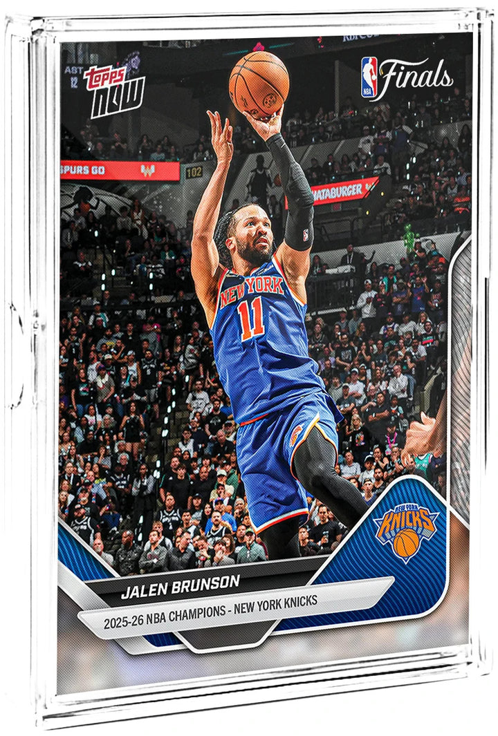 KNICKS NBA CHAMPIONS TOPPS NOW 16 CARD TEAM SET 15 BASE + PARALLEL SP AUTO RELIC