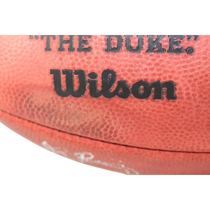 Riggins Rypien Williams Signed Washington Redskins Football AS IS Beckett 35611