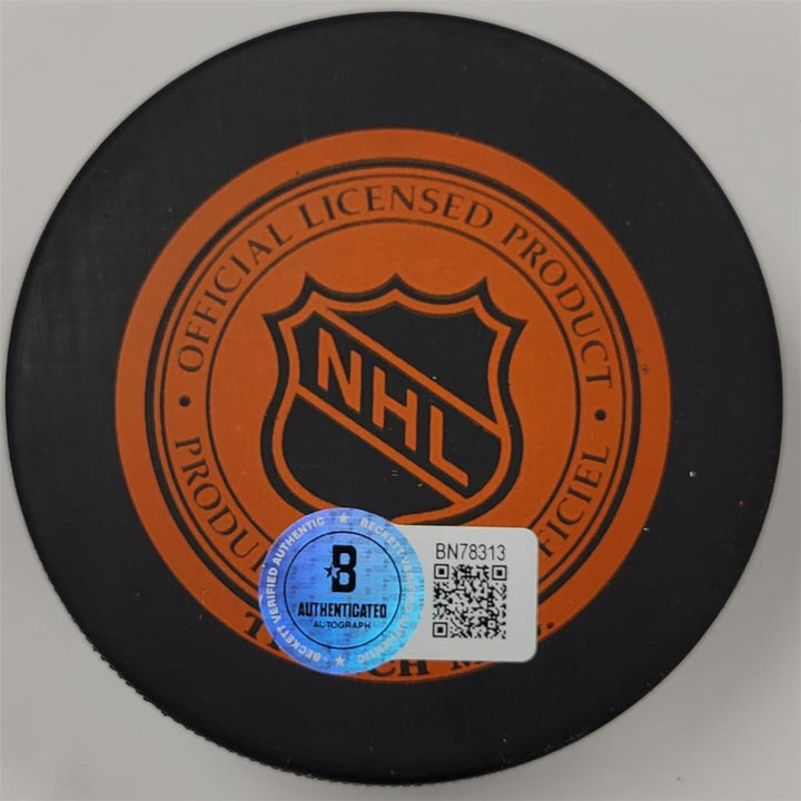 Paul Coffey autograph signed Los Angeles Kings Hockey Puck ~ Beckett BAS