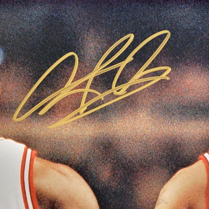 Dennis Rodman autograph signed Bulls 16x20 photo MJ Michael Jordan ~ Beckett BAS