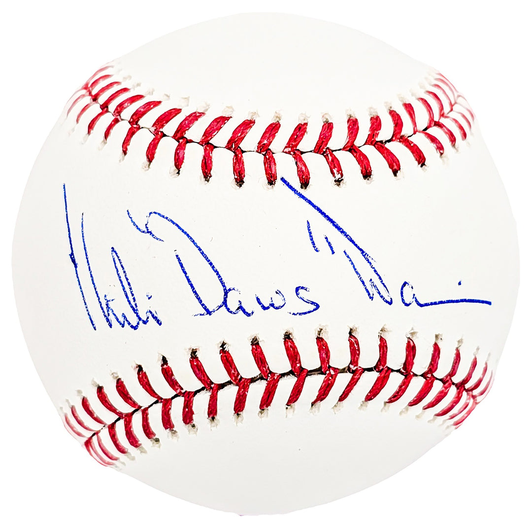 Chili Davis Autographed Signed MLB Baseball New York Yankees "Dawg" Beckett Wit