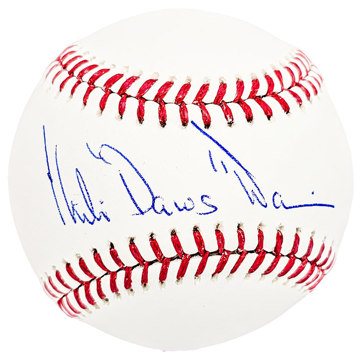Chili Davis Autographed Signed MLB Baseball New York Yankees "Dawg" Beckett Wit
