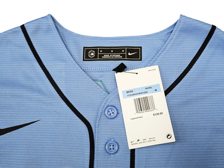Mariners Julio Rodriguez Signed Light Blue Nike Jersey Size Medium Beckett
