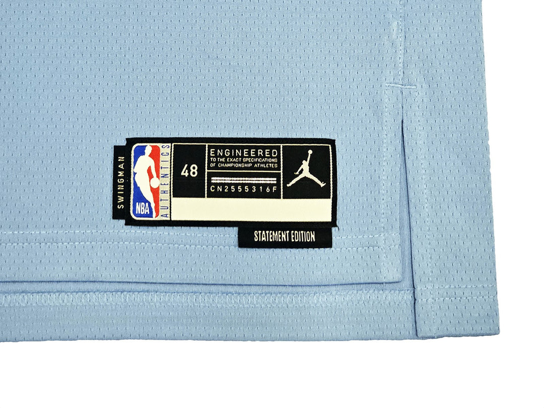Grizzlies Ja Morant Auto Blue Jordan Statement Edt Swingman Jersey Sz 48 BAS