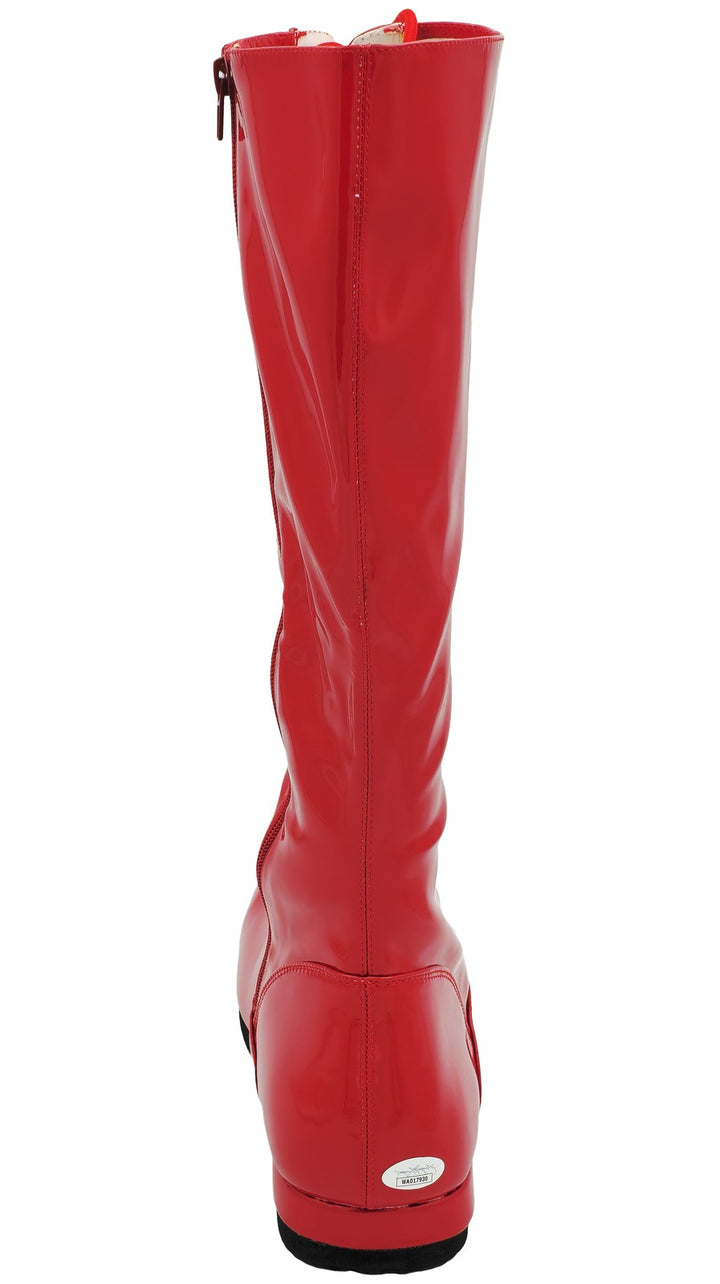 Ric Flair Autographed Signed Red Right Footed Boot WWE "16x" JSA