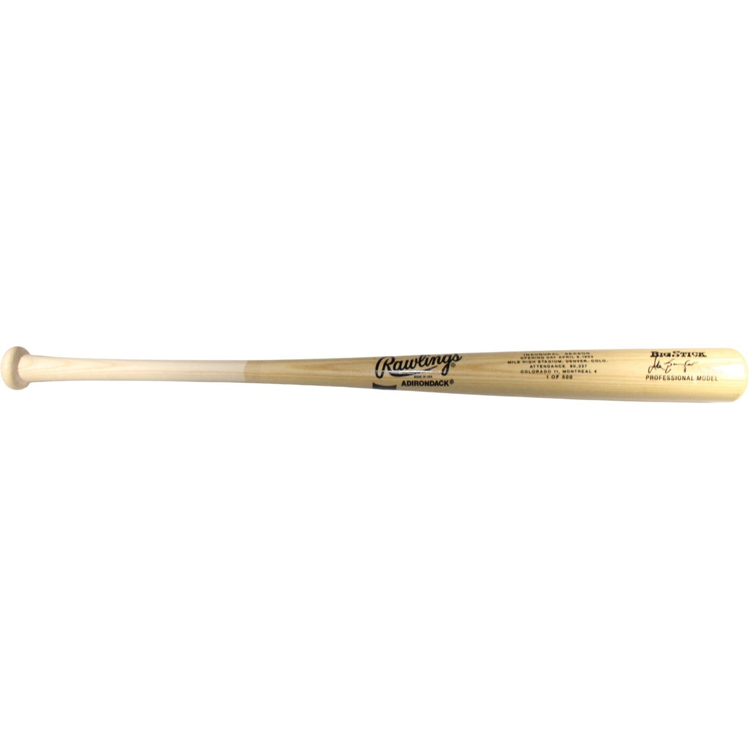Don Baylor Autographed Colorado Rockies 1993 Inaugural Season Bat Beckett 53426