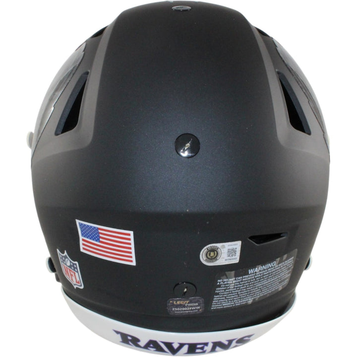 Ray Lewis Signed Baltimore Ravens SpeedFlex 2026 ALT #2 Helmet Beckett W 57517