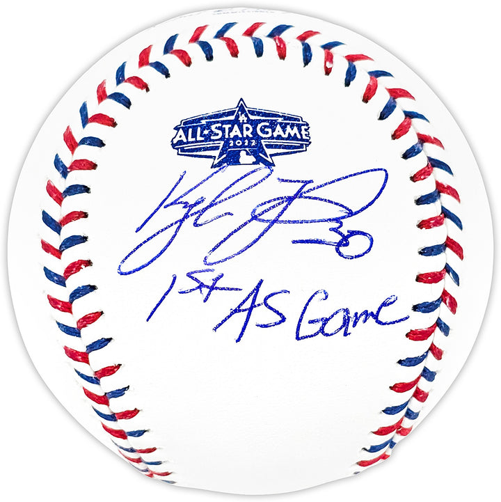 Kyle Tucker Auto Official 2022 ASG Logo MLB Baseball Cubs Astros 1st AS Game BAS