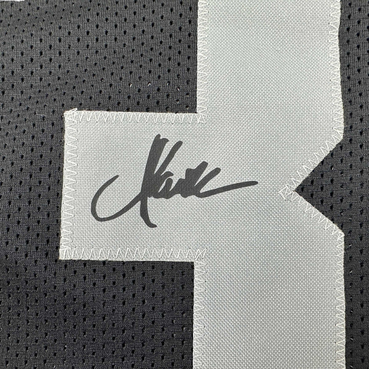 Facsimile Autographed Marcus Allen Oakland Las Vegas Black Reprint Jersey XL