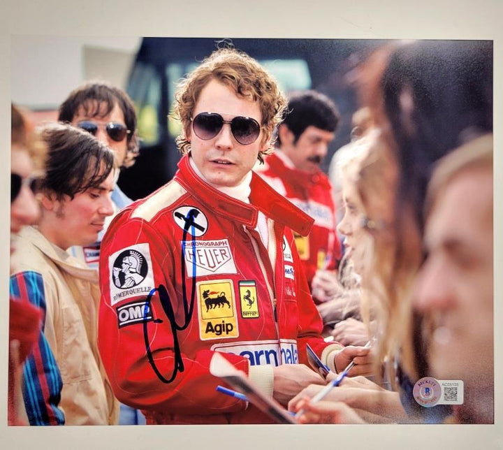 Daniel Bruhl signed Rush 8x10 photo autograph (B) ~ Beckett BAS Holo