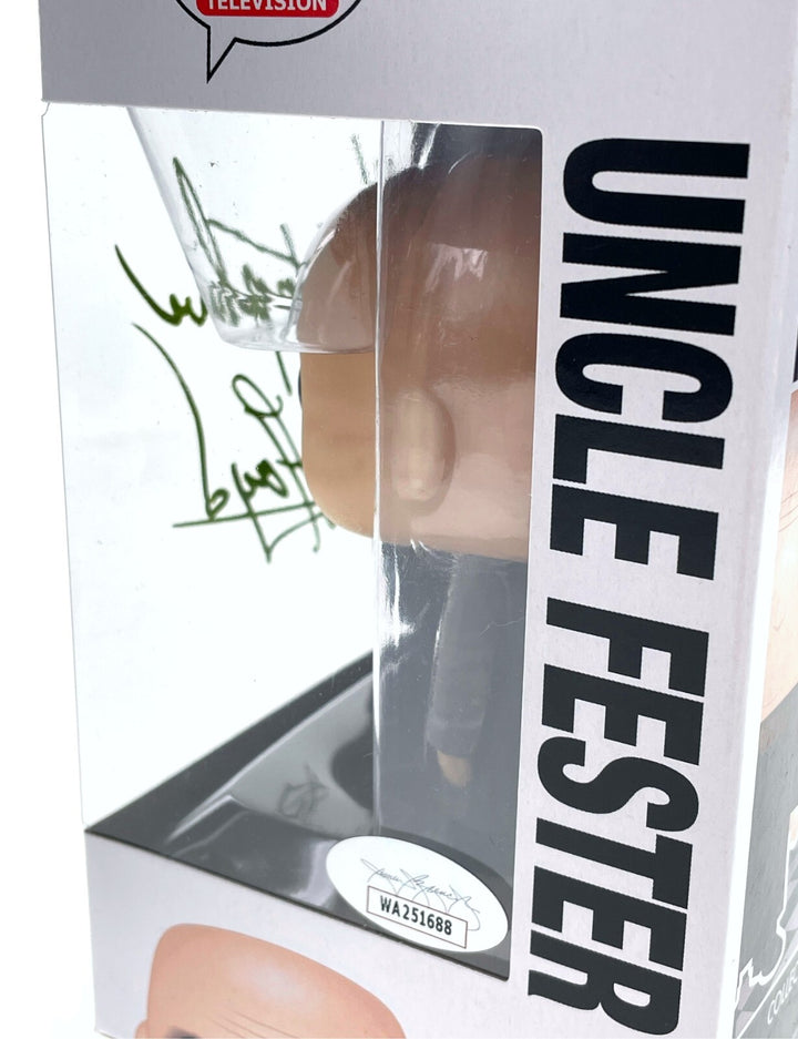 Christopher Lloyd Autographed Funko Pop Uncle Fester 813 Addams Family JSA COA
