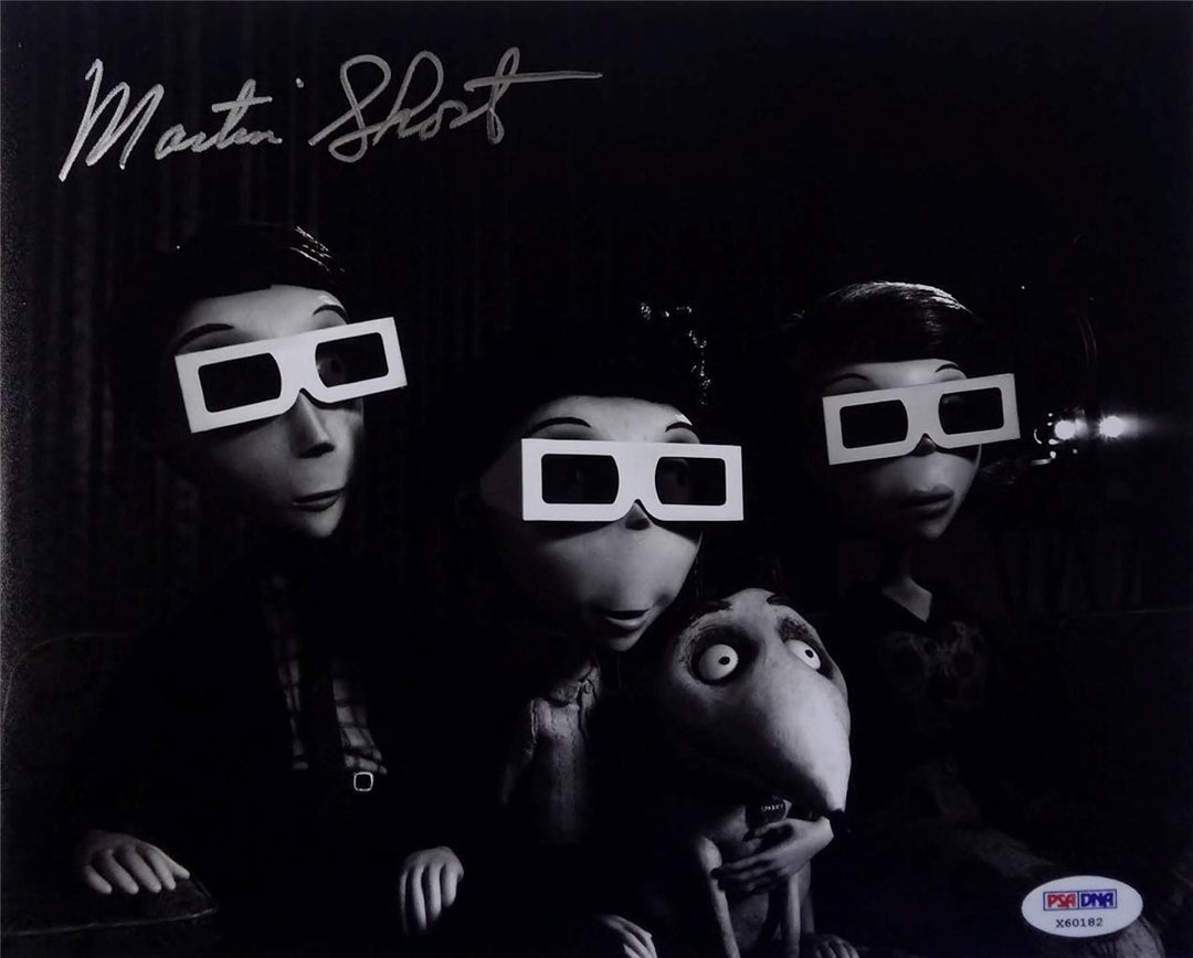 MARTIN SHORT Signed Disney Frankenweenie 11x14 Photo PSA/DNA COA Autograph Auto