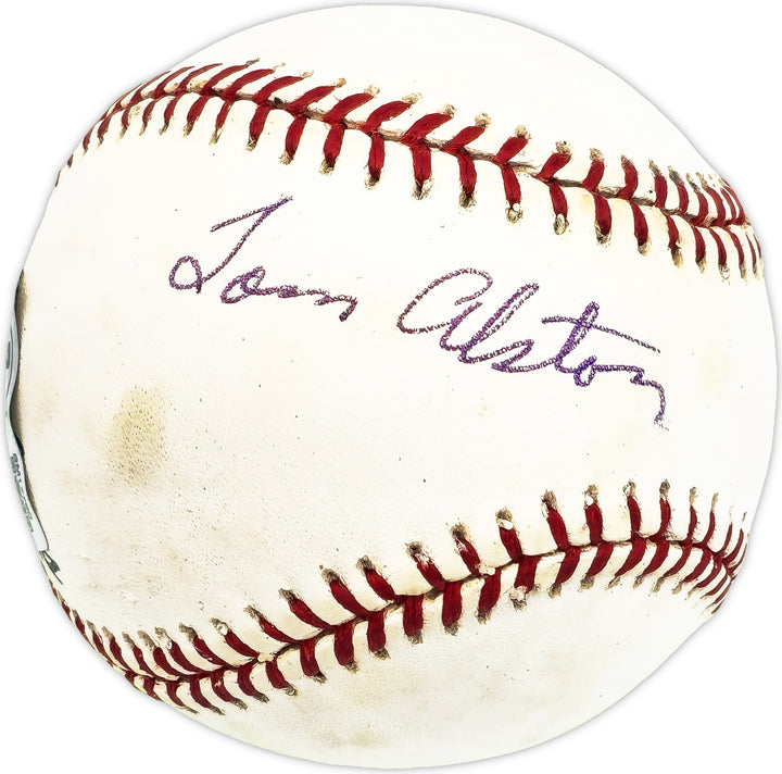 Tom Alston Signed NL Baseball St. Louis Cardinals Beckett #BM17790