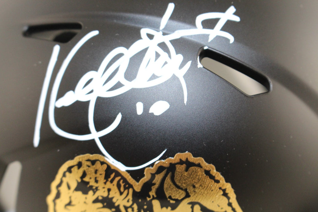 Kordell Stewart Autographed Colorado Buffaloes Mini Helmet Chrome Beckett 52828