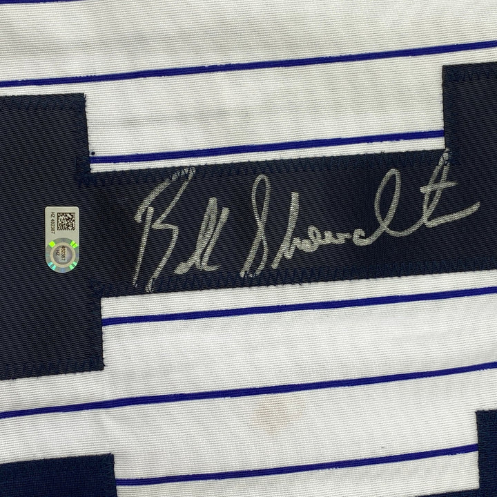 Autographed/Signed Buck Showalter New York Pinstripe Jersey MLB COA