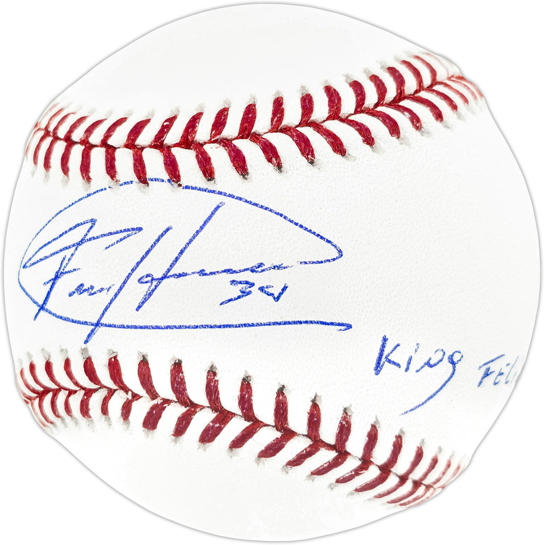 Felix Hernandez Signed MLB Baseball Mariners "King Felix" Beckett Witness