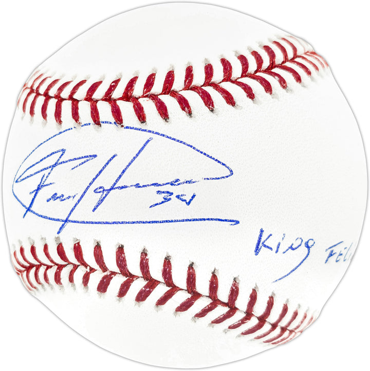 Felix Hernandez Signed MLB Baseball Mariners "King Felix" Beckett Witness