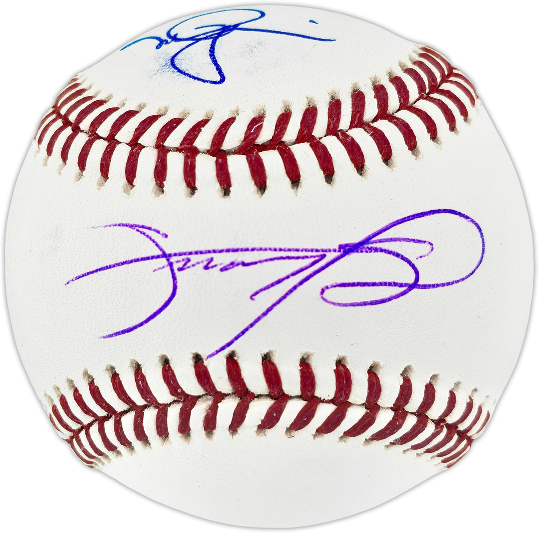 Mark McGwire & Sammy Sosa Signed MLB Baseball (Smudged) Beckett Wit