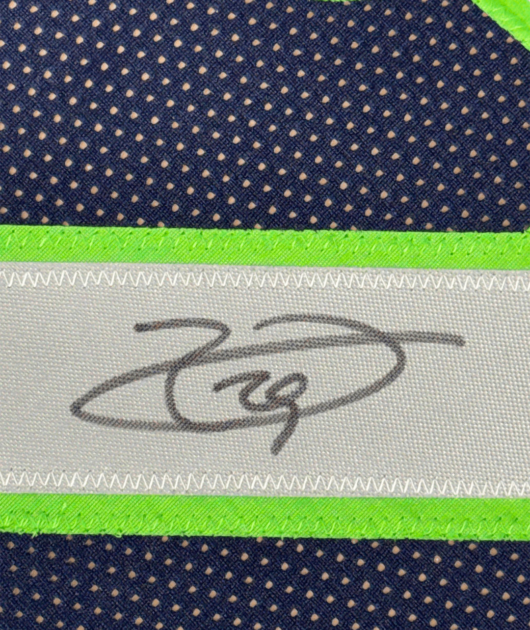 Framed Autographed/Signed Earl Thomas III 35x39 Seattle Blue Jersey BAS COA
