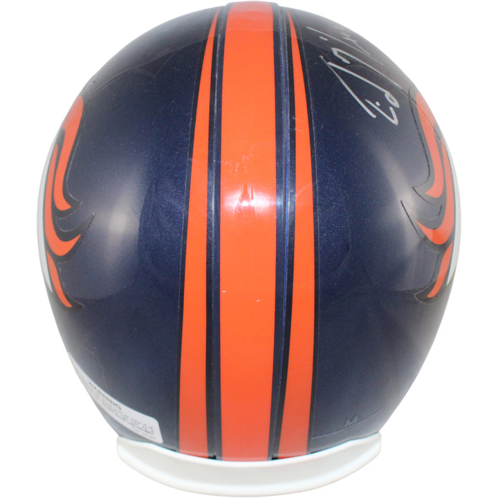 Ed McCaffrey Autographed/Signed Denver Broncos F/S VSR4 TB Helmet DEN 53271