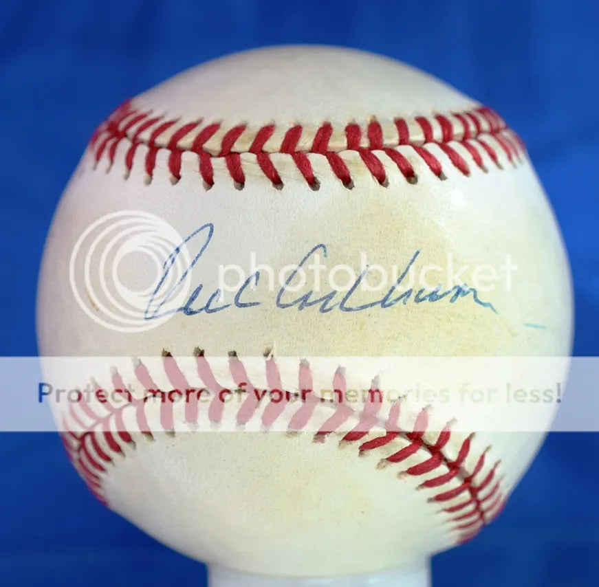 Richie Ashburn Psa/dna Authenticated Signed National League Baseball Autograph