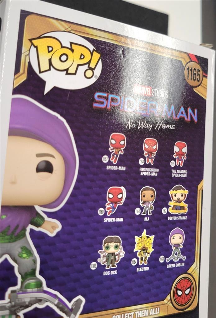 James Franco signed Green Goblin Funko Pop! Spider-Man autograph (B) Beckett BAS