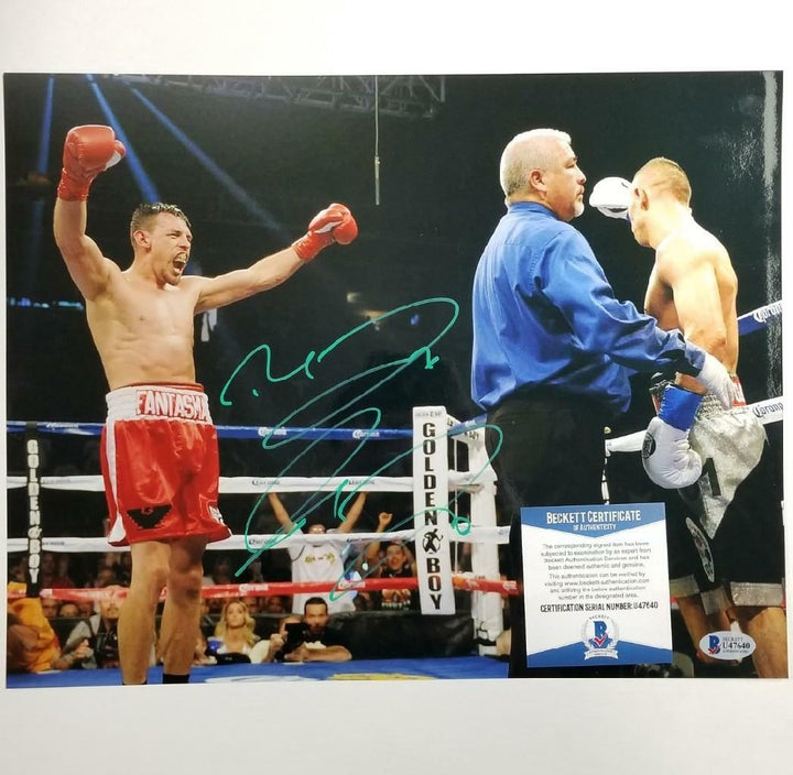 Robert Guerrero signed 11x14 Photo Boxing Autograph A ~ Beckett BAS COA
