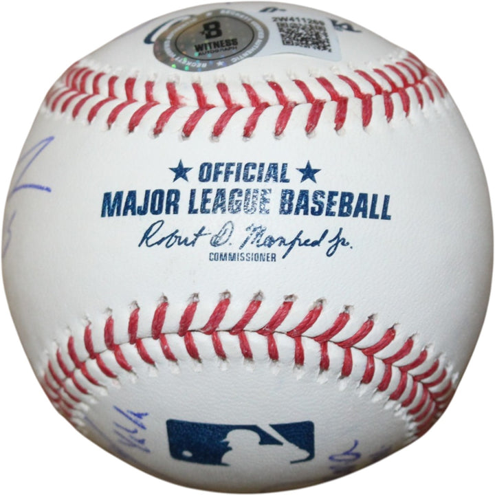 Sandlot Signed Babe Ruth OML Baseball Renna +7 Character Name Beckett 50337