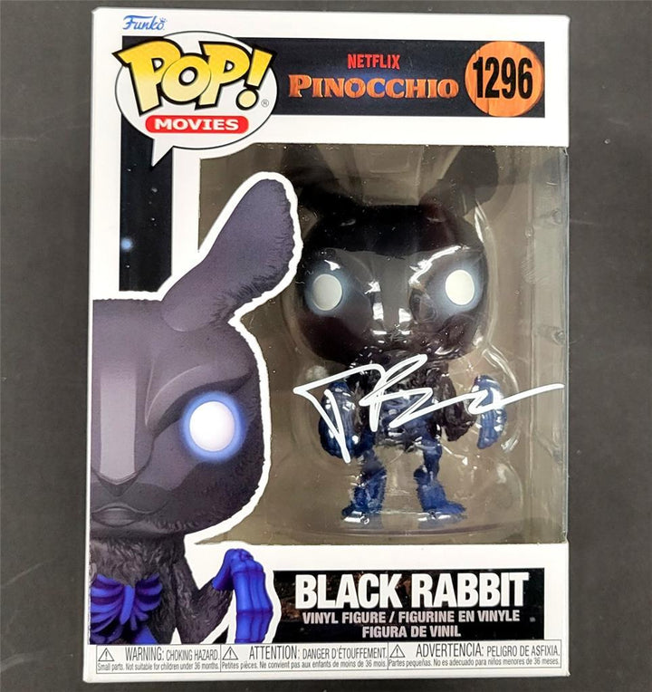 Tim Blake Nelson signed Pinocchio Black Rabbit Funko Pop! autograph (A) ~ BAS