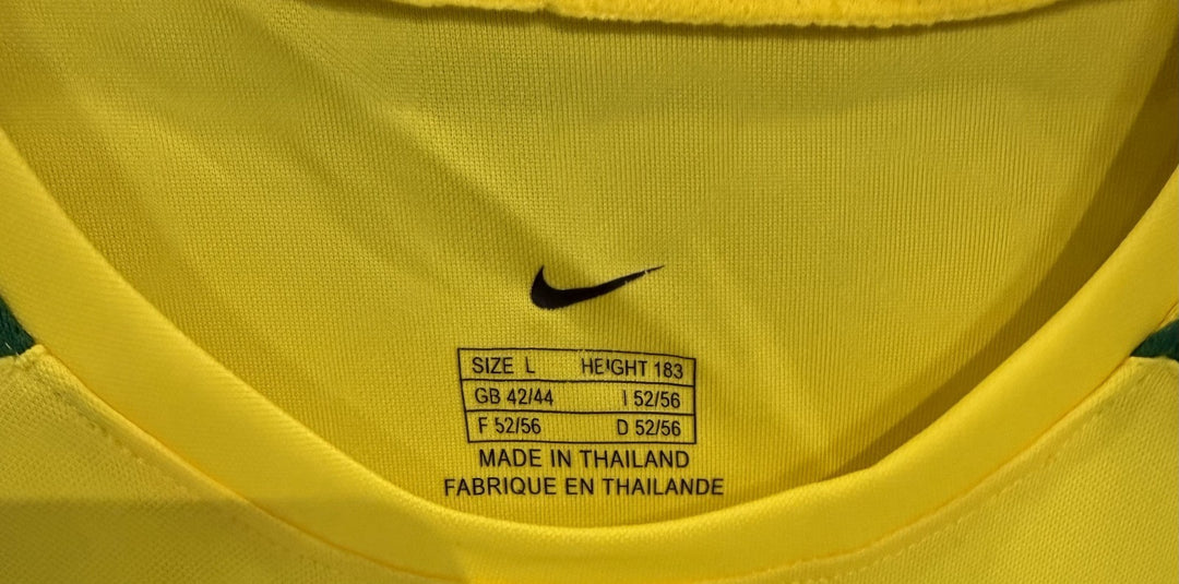 Ronaldinho Signed Nike  #11 Brazil National Team Soccer Jersey Auto BAS COA