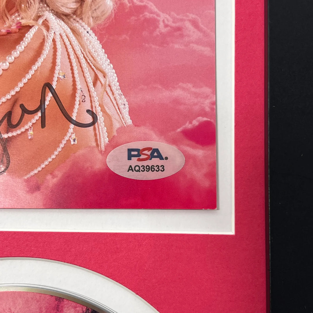 Megan Moroney Signed CD Cover Framed PSA/DNA Autographed Cloud 9